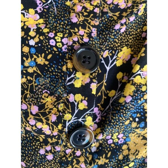 Urban Outfitters Boho Floral Long Sleeved Romper S - Picture 6 of 6